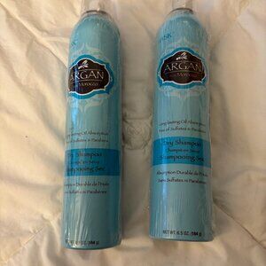 Hask Argan From Morocco Dry Shampoo Spray 6.5 Oz 2 Pcs.